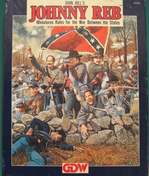 Johnny Reb (1983) Board Game