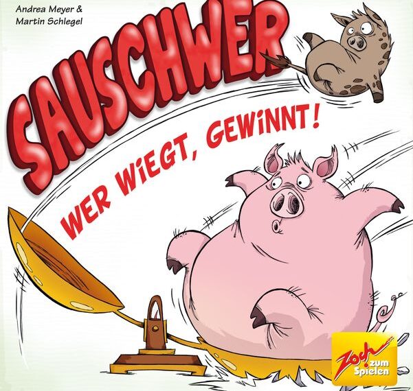 Sauschwer (2013) Board Game