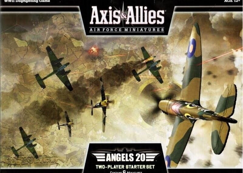 Axis & Allies Air Force Miniatures: Angels 20 (2012) Board Game