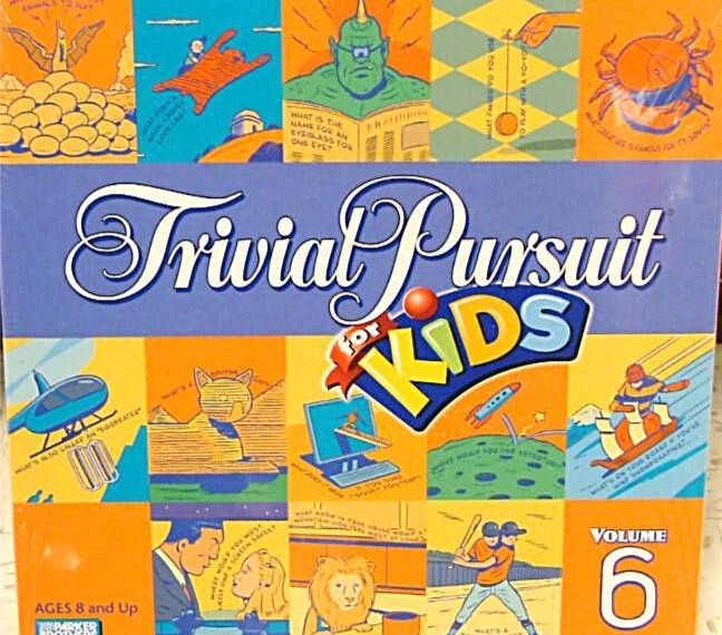 Trivial Pursuit for Kids (2004) Board Game