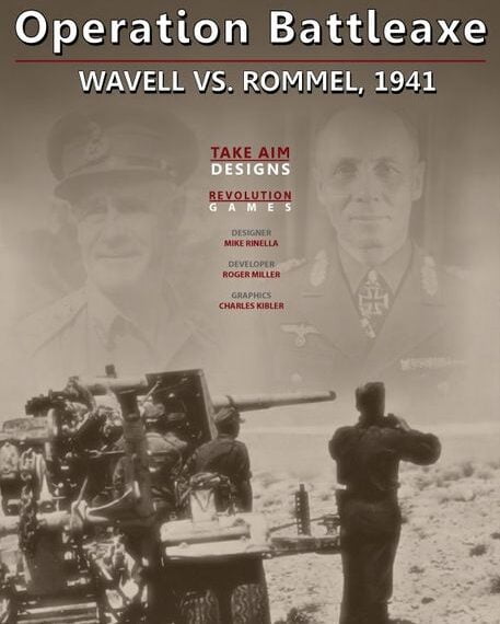 Operation Battleaxe: Wavell vs. Rommel, 1941 (2013) Board Game