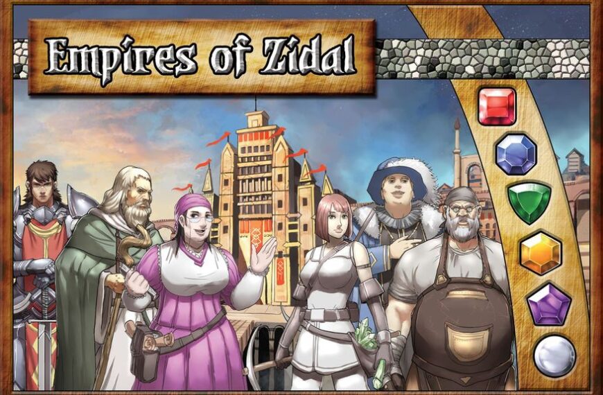 Empires of Zidal (2013) Board Game