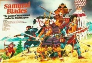 Samurai Blades: The Game of Man-to-Man Combat in Feudal Japan (1984) Board Game