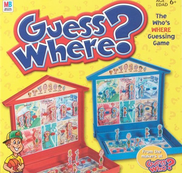 Guess Where? (2004) Board Game
