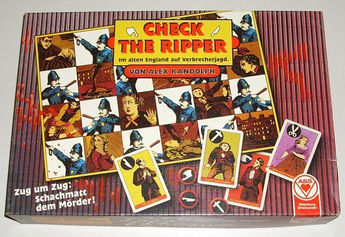 Check the Ripper (1994) Board Game