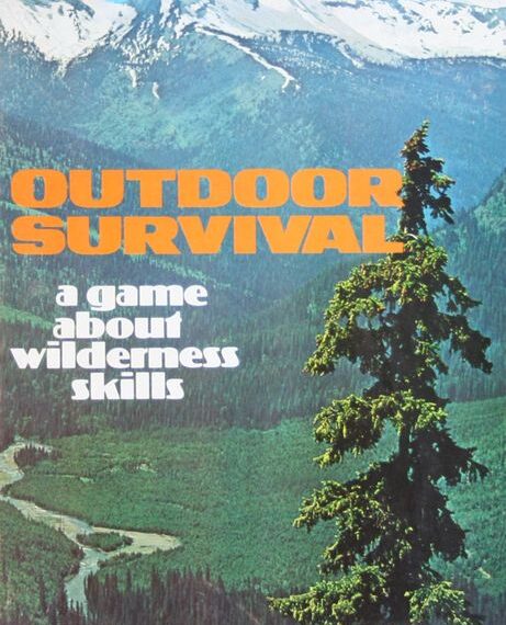 Outdoor Survival (1972) Board Game