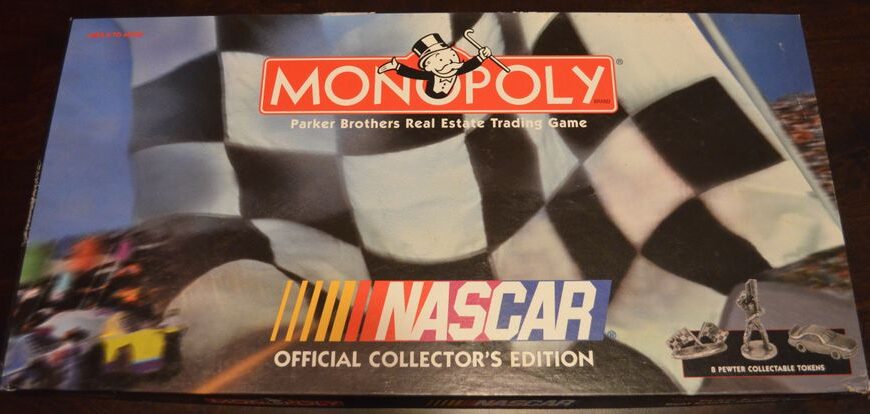 Monopoly: NASCAR (1997) Board Game