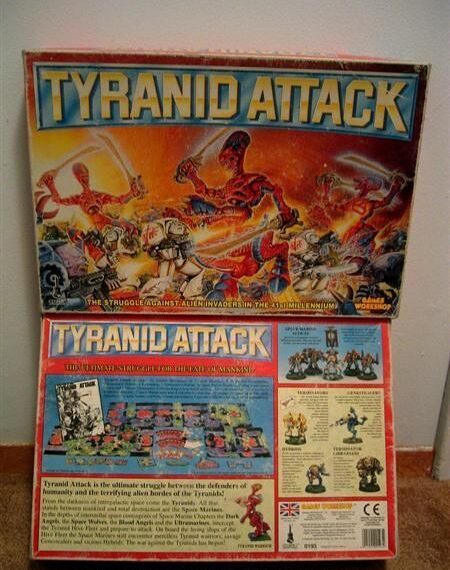 Tyranid Attack (1992) Board Game