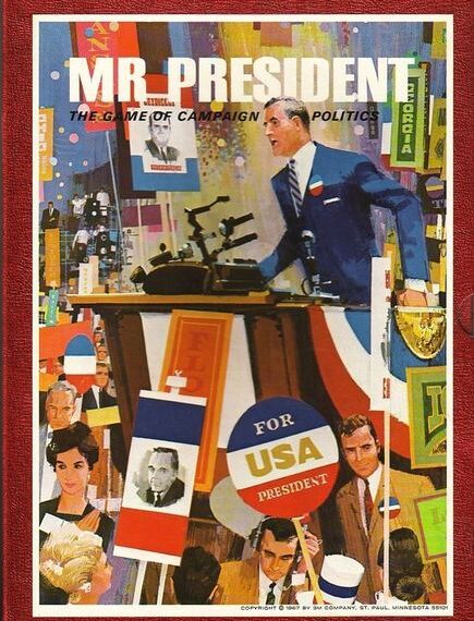 Mr. President (1967) Board Game