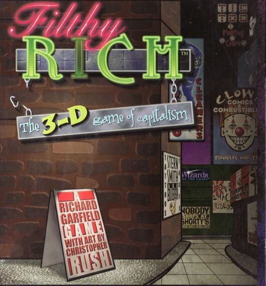 Filthy Rich (1998) Board Game