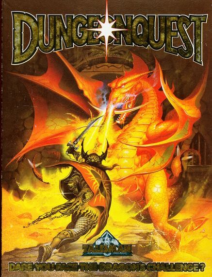 DungeonQuest (1985) Board Game