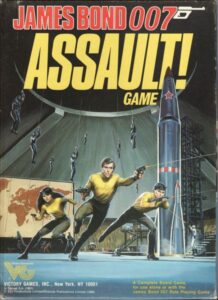 James Bond 007 Assault! Game (1986) Board Game
