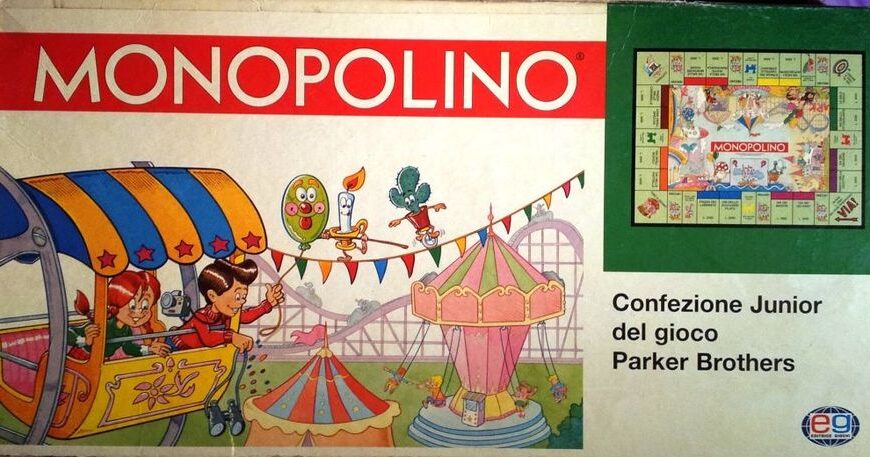 Monopolino (1996) Board Game
