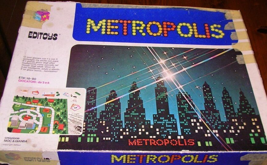 Metropolis (1974) Board Game