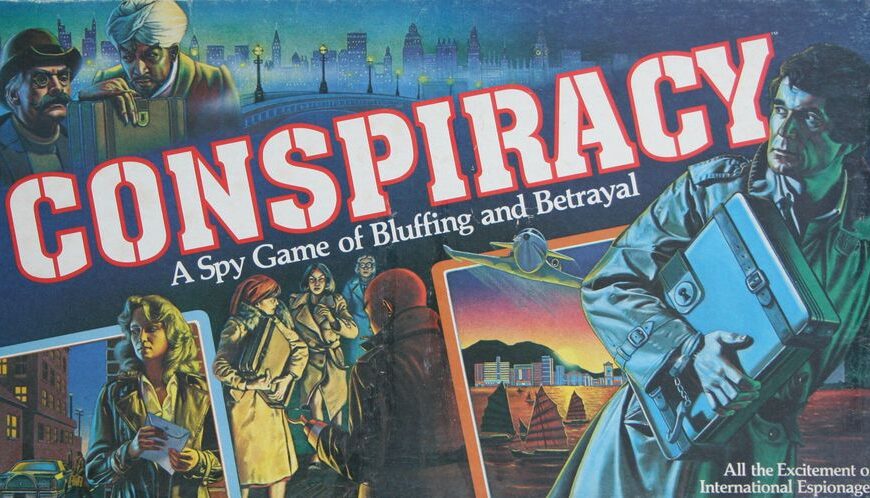 Conspiracy (1973) Board Game
