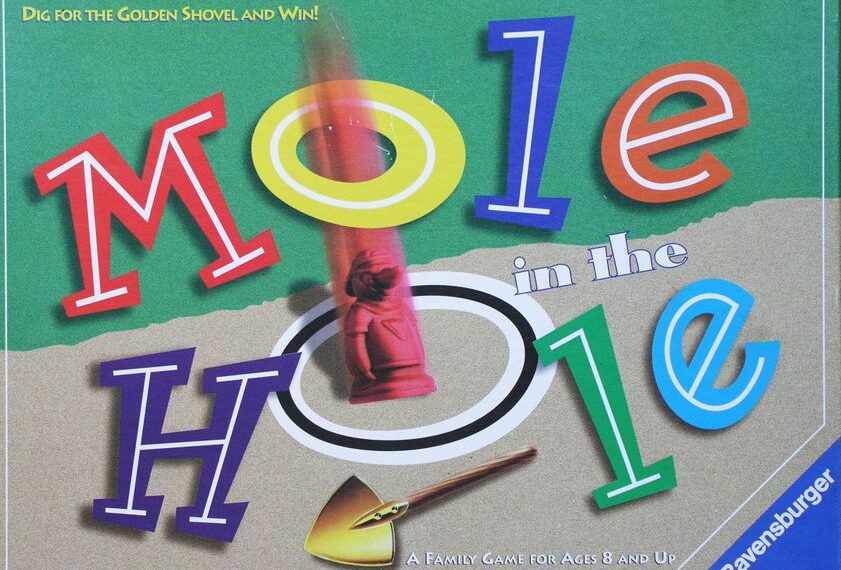 The Mole in the Hole (1995) Board Game
