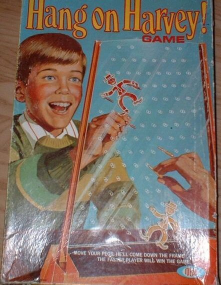 Hang on Harvey! (1969) Board Game