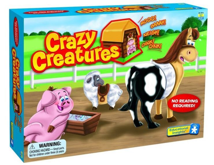 Crazy Creatures (2007) Board Game