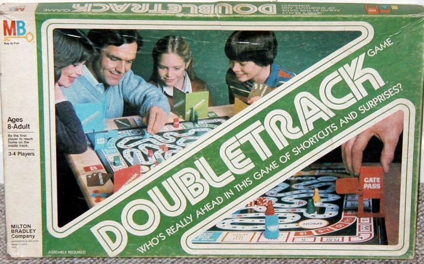Doubletrack (1981) Board Game