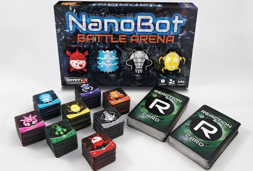 NanoBot Battle Arena (2014) Board Game