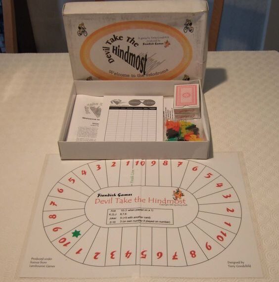 Devil Take the Hindmost (1991) Board Game