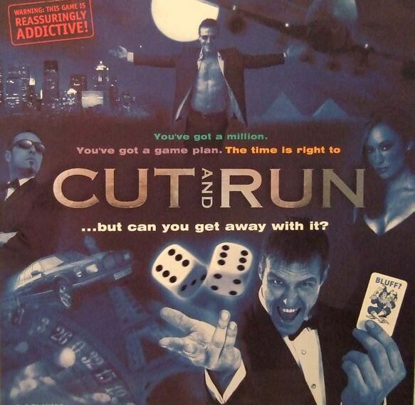 Cut and Run (1988) Board Game