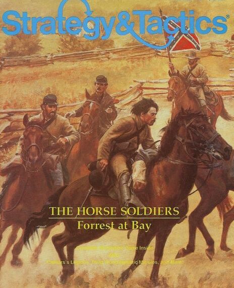 The Horse Soldiers: Forrest at Bay (1988) Board Game