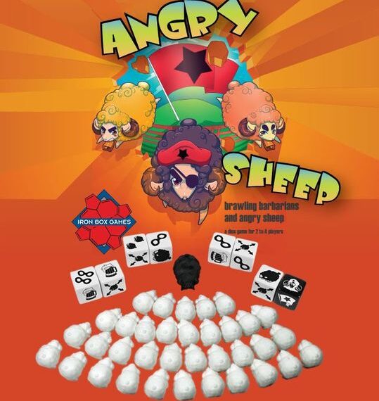 Angry Sheep (2014) Board Game