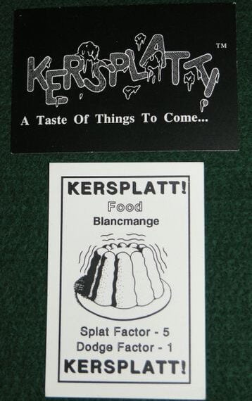 Kersplatt! (1992) Board Game