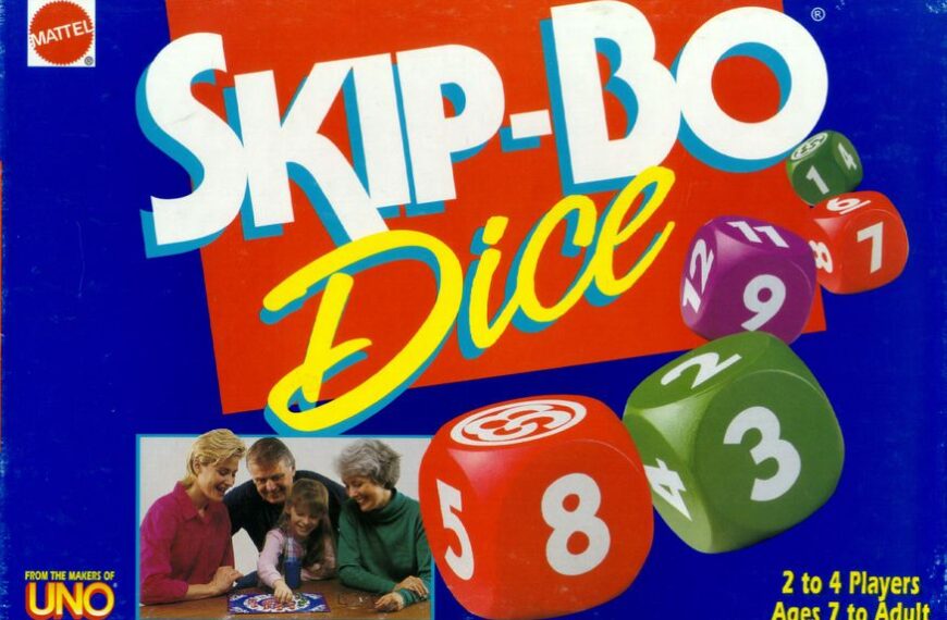 Skip-Bo Dice (1995) Board Game