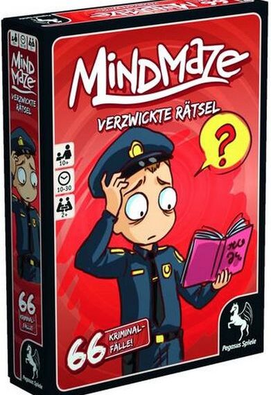 MindMaze: Verzwickte Rätsel – Kriminalfälle (2014) Board Game