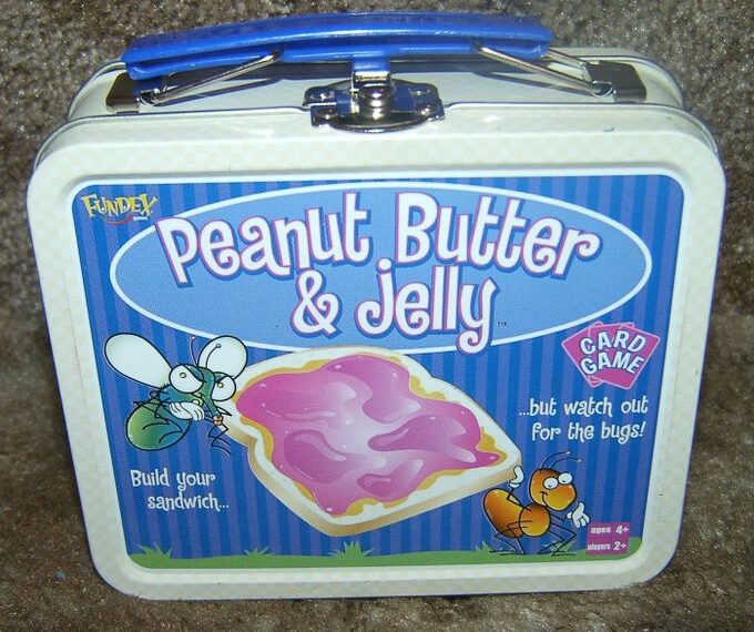 Peanut Butter & Jelly Card Game (1971) Board Game