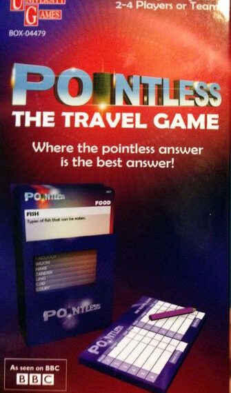Pointless: The Travel Game (2012) Board Game