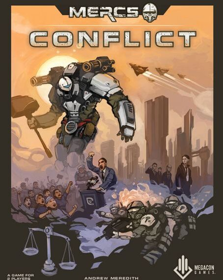 MERCS: Conflict (2014) Board Game