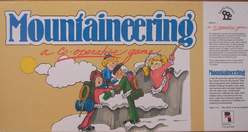 Mountaineering (1973) Board Game