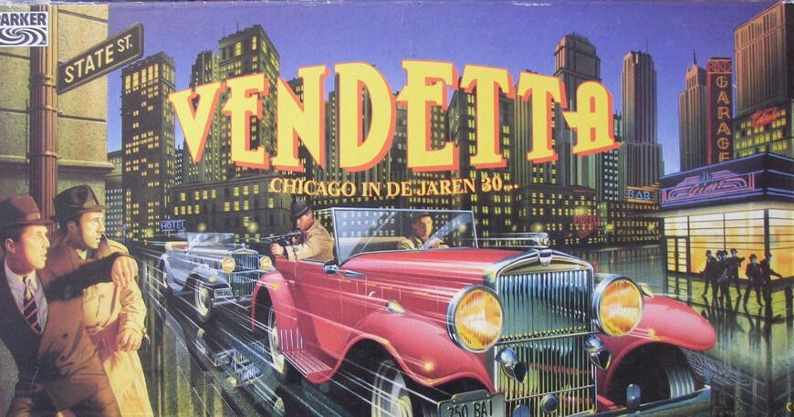 Vendetta (1988) Board Game
