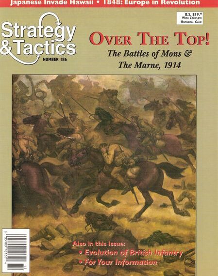 Over the Top! Mons & The Marne (1997) Board Game