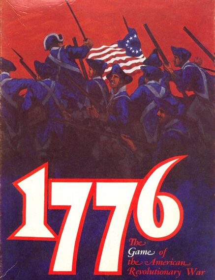 1776: The Game of the American Revolutionary War (1974) Board Game