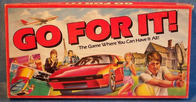 Go For It! (1986) Board Game