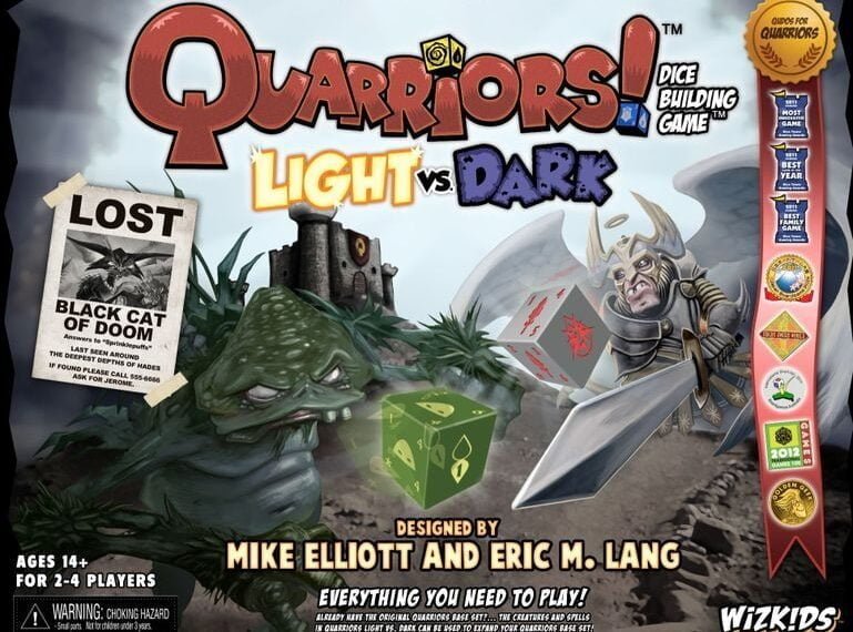 Quarriors! Light vs. Dark (2014) Board Game