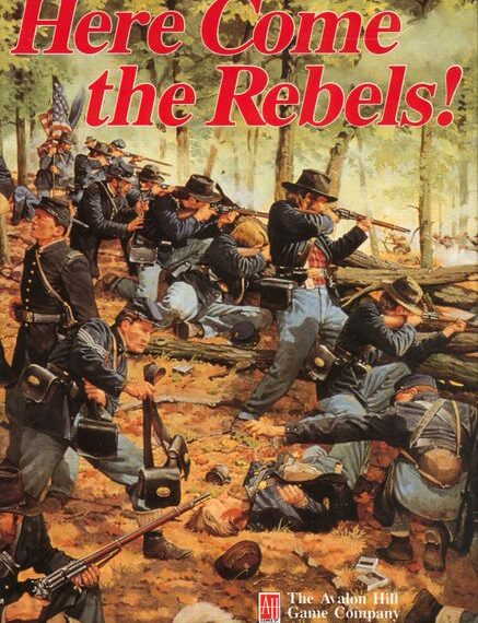 Here Come the Rebels (1993) Board Game
