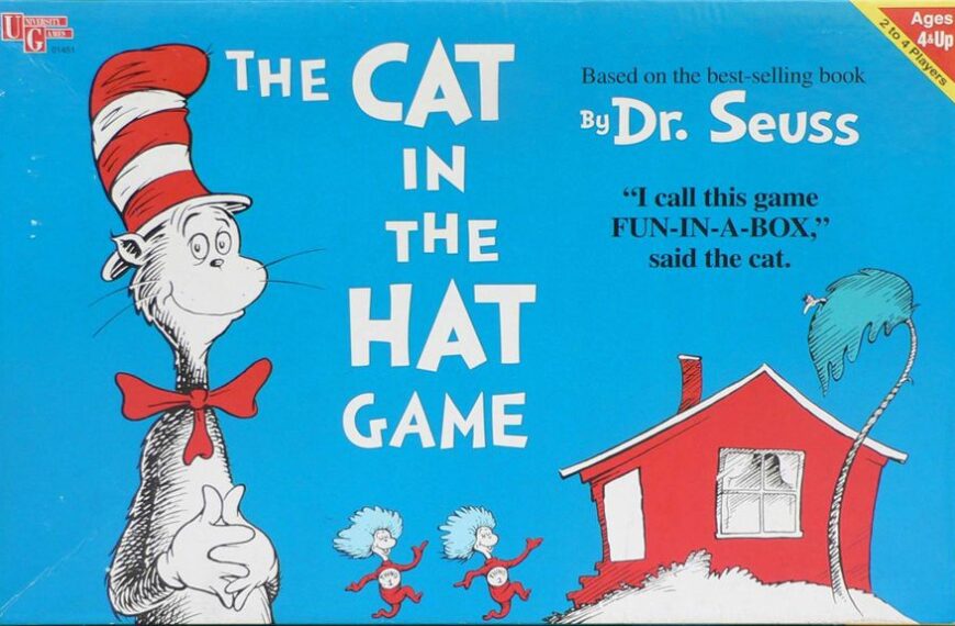 The Cat in the Hat Game (1996) Board Game