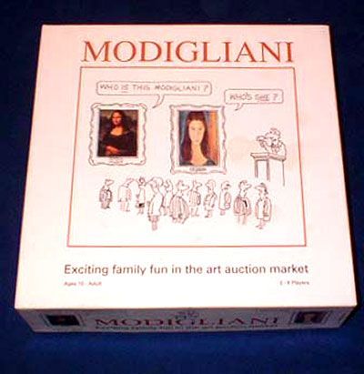 Modigliani (1993) Board Game