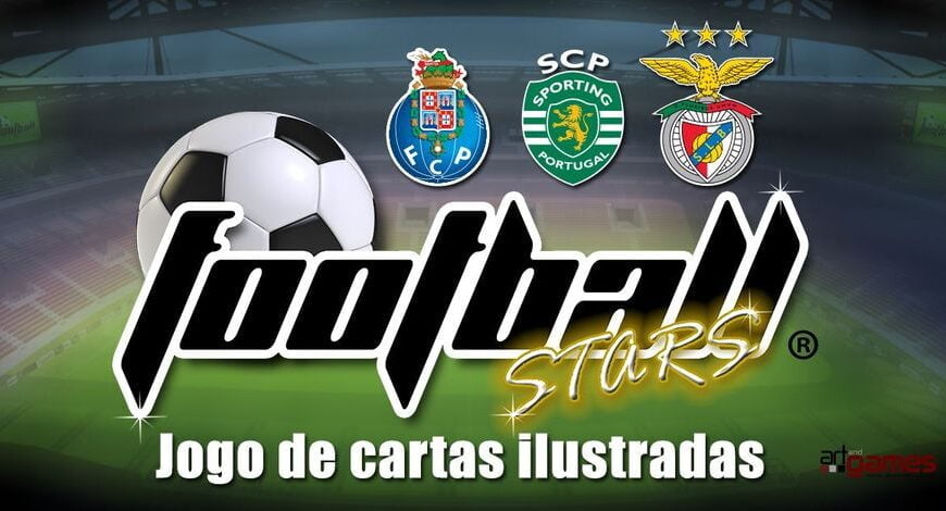 Football Stars: Jogo de Cartas Ilustradas (2013) Board Game