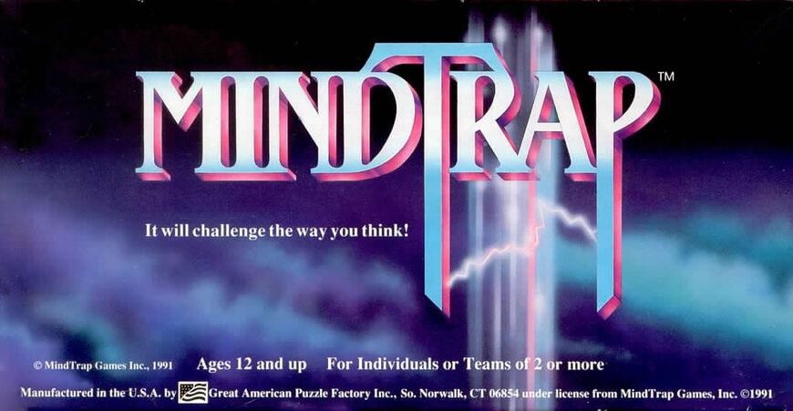 MindTrap (1991) Board Game