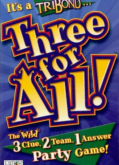 Three For All! (1990) Board Game