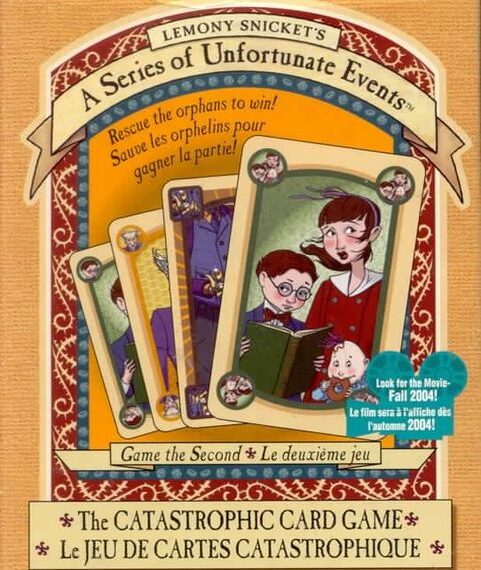 Lemony Snicket’s A Series of Unfortunate Events: The Catastrophic Card Game (2004) Board Game