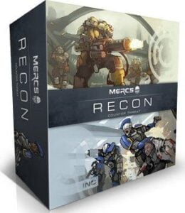 MERCS: Recon – Counter Threat (2015) Board Game