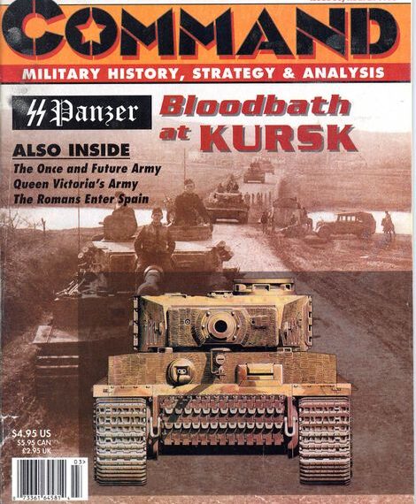 SS Panzer: Bloodbath at Kursk (1996) Board Game