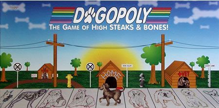 Dogopoly (1977) Board Game